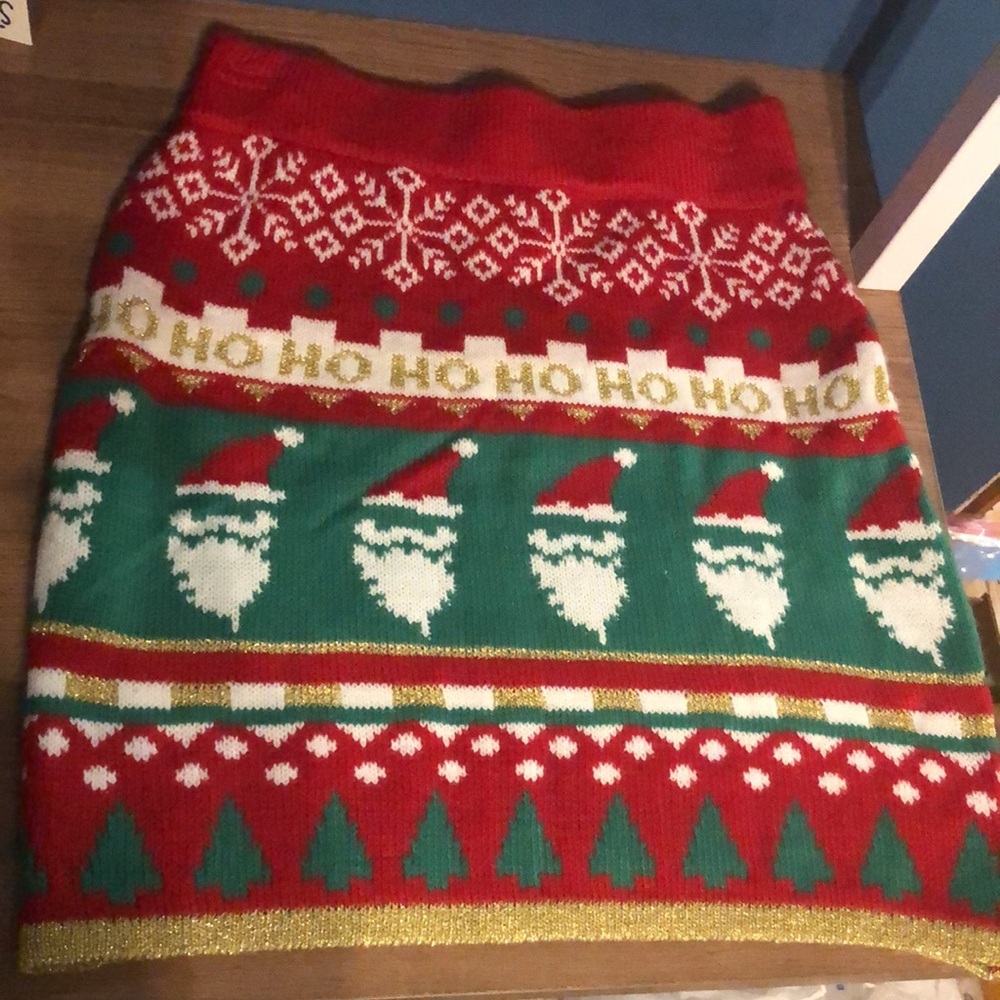 Santa Christmas Skirt